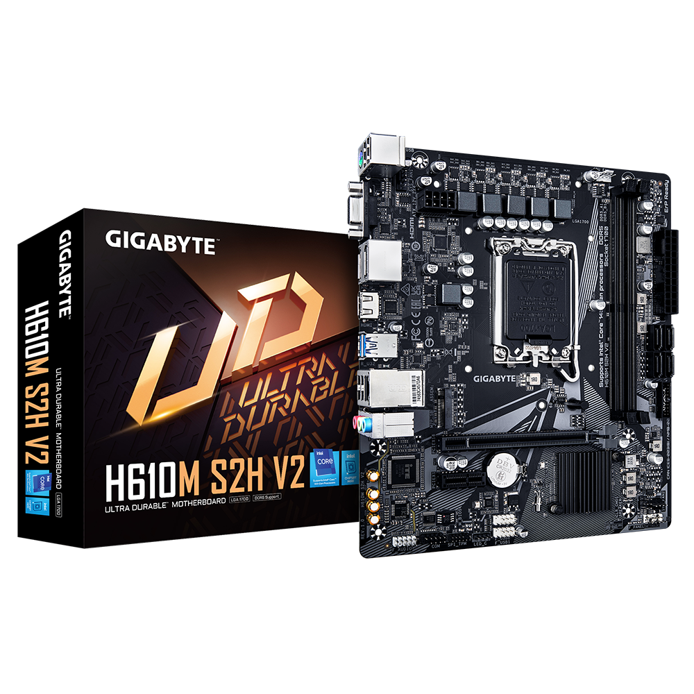 Mainboard Gigabyte H610M S2H V2 DDR4